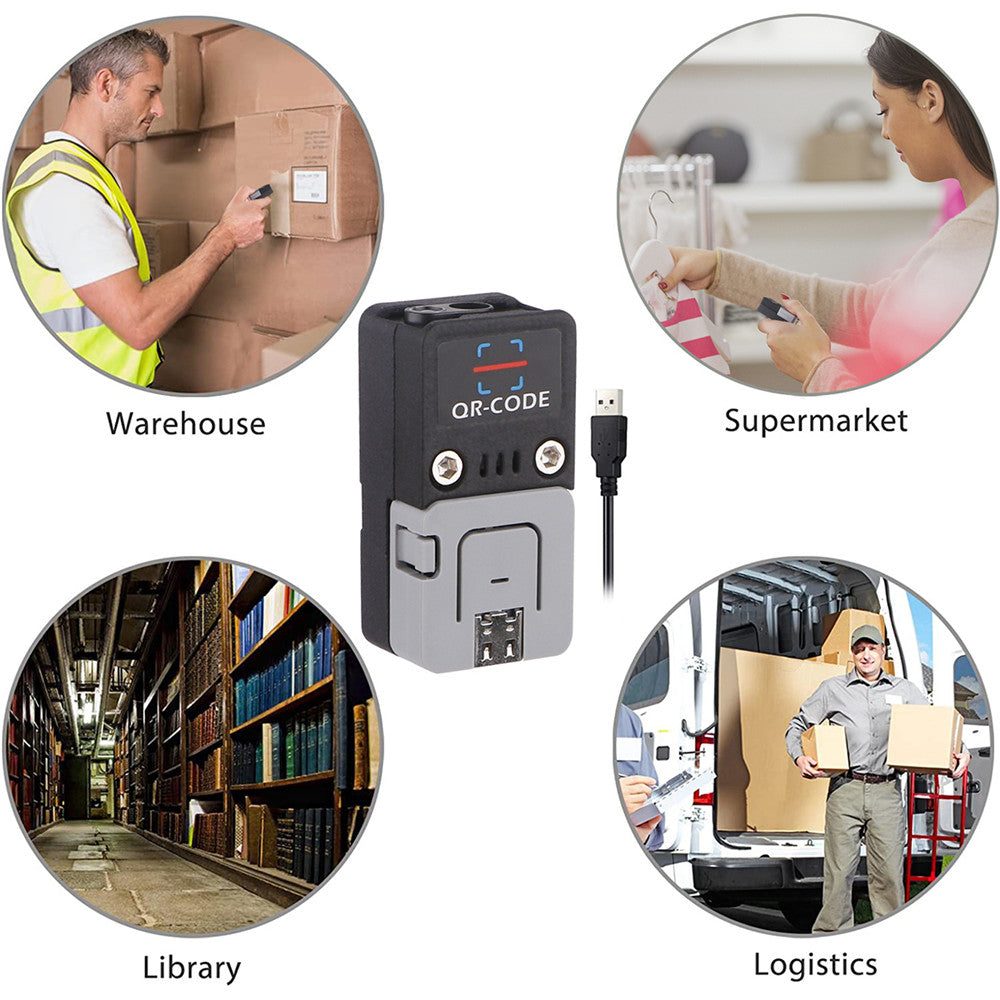Barcode Scanner Kit Bluetooth QR Code USB 2D 1D Scanner Module Support ...