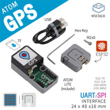 GPS Kit GPS Tracker Navigation Module M5Stack ATOM for Vehicle Ship Track Record and File Reading