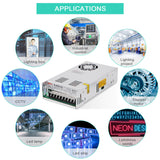 Universal Regulated Switching Power Supply AC DC 60V 6.6A 450W for CCTV  Computer Project