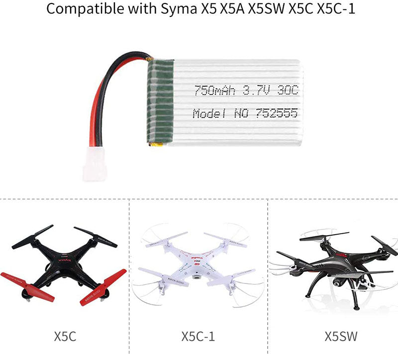 1s Lipo AMZZN 5PCS 3.7V 350mAh Battery With Molex Plug And Charger For Syma X11c Wltoys 606236 1s Lipo AMZZN 5PCS 3.7V 350mAh Battery With Molex Plug And Charger For Syma X11c Wltoys 606236