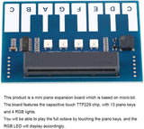 MakerFocus Piano Music Development Board for BBC Micro:bit Board with RGB Buzzer to Play Music