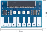 MakerFocus Piano Music Development Board for BBC Micro:bit Board with RGB Buzzer to Play Music