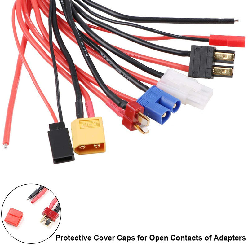 Octopus Multiple Adapter Vanquish Rc RC Lipo Battery Charger Adapter Cable - 8 In 1 Octopus ...