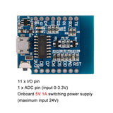 MakerFocus 2pcs D1 Mini NodeMcu 4M Bytes Lua WiFi Development Board Base on ESP8266 ESP-12F