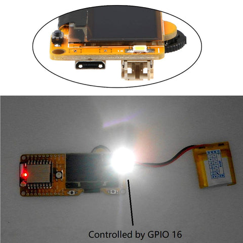 MakerFocus ESP8266 Development Board DSTIKE WiFi Deauther Mini with 1.3inch OLED Display