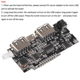 MakerFocus 4pcs Dual USB 5V 1A 2.1A 18650 Battery Charger PCB Module Board For DIY Power Bank