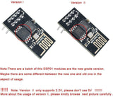 MakerFocus 4pcs ESP8266 Esp-01 Serial Wireless Wifi Transceiver Module Compatible with Arduino