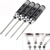 Hex Screw driver Tools Kit 4pcs Set for RC Helicopter (1.5mm 2.0mm 2.5mm 3.0mm)