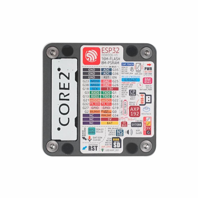 M5Stack Core2 ESP32 IoT Development Kit – MakerFocus