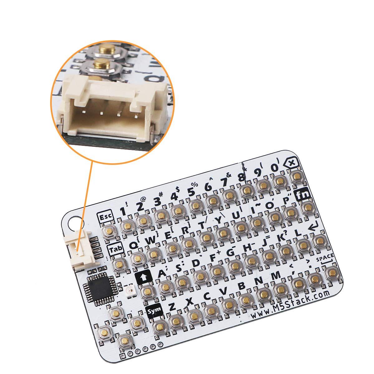 M5stack Keyboad Case M5Stack Official CardKB Mini Keyboard Unit MEGA328P Grove I2C USB ISP ...