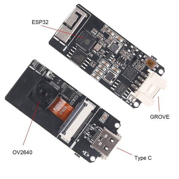 M5Stack ESP32 Mini Camera OV2640 2 MP Camera with 3D WiFi Antenna for Arduino/Raspberry Pi