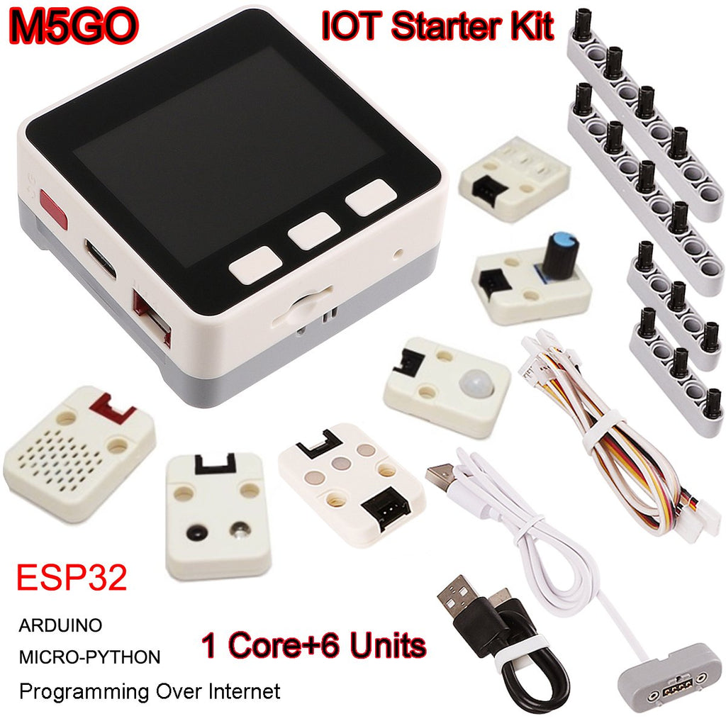 M5Stack_ESP32_M5GO_IoT_Starter