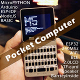 M5Stack Faces Pocket Computer with Keyboard/Game/Calculator