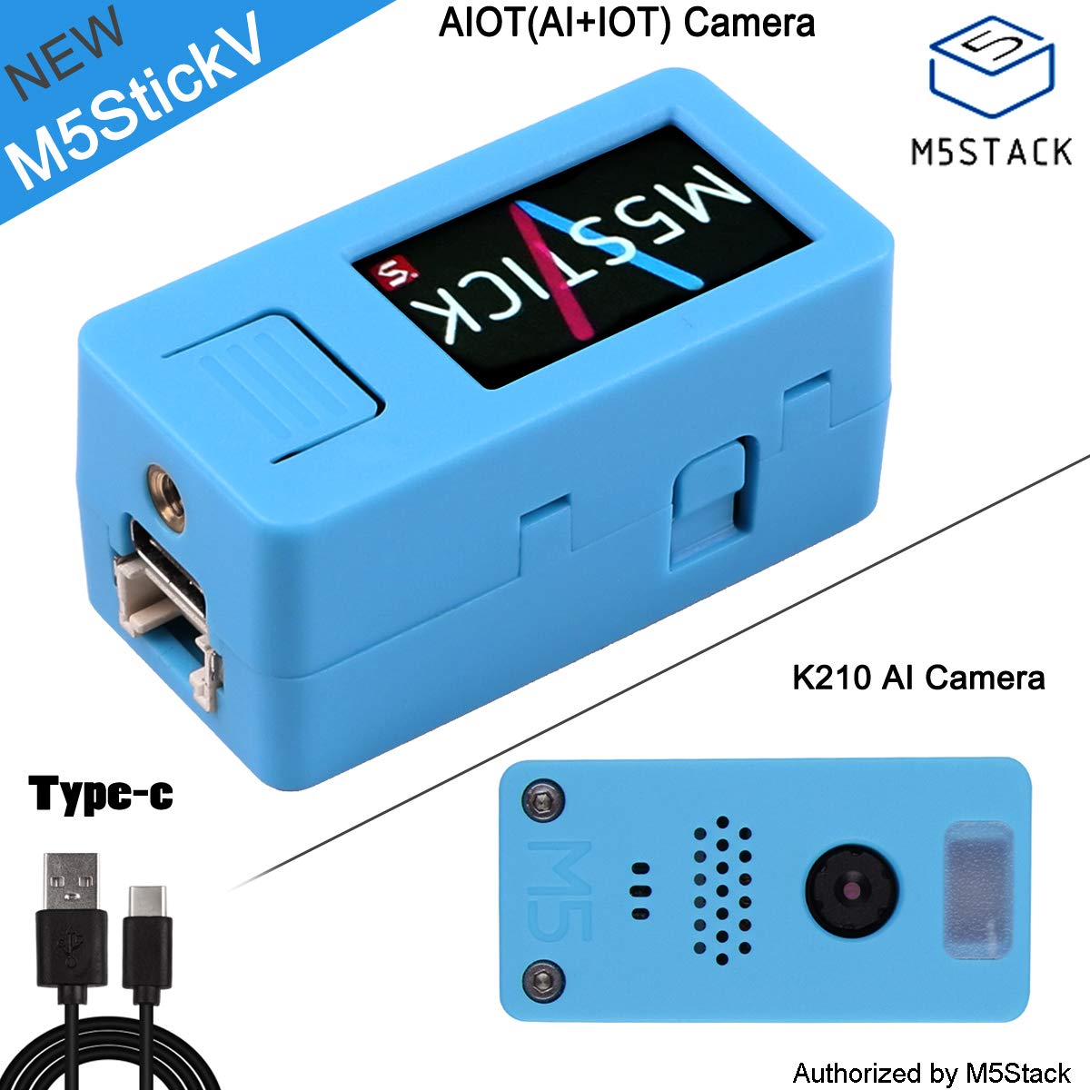 M5Stack Stick-V K210 AI Camera(Without Wifi) for Face Recognition and ...