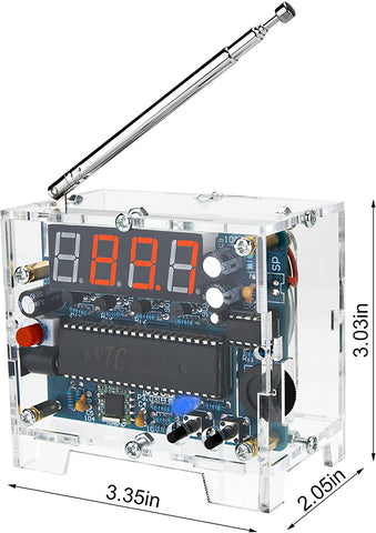 MakerFocus DIY Radio FM Receiver Kit