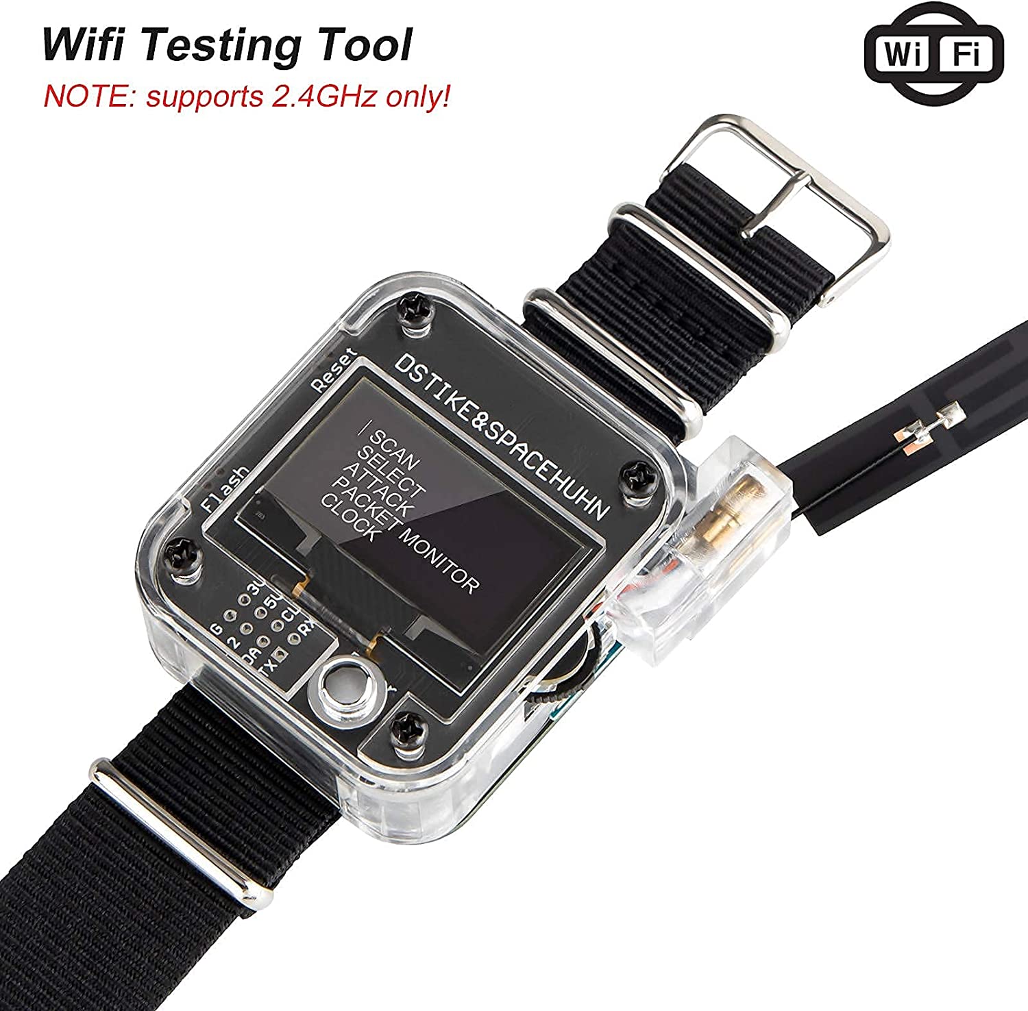 WiFi Test Tool ESP8266 WiFi Deauther Watch V3 DSTIKE NodeMCU