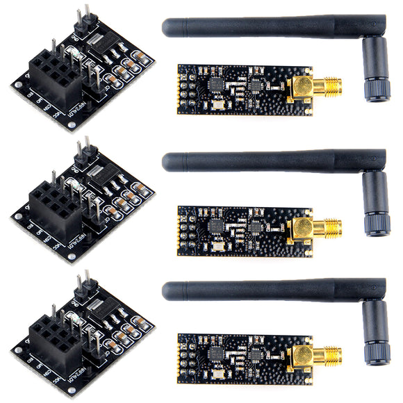 3pcs NRF24L01+PA+LNA Wireless Transceiver RF Transceiver Module ...