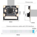 8MP IMX219-77 Camera for NVIDIA Jetson Nano Developer Kit