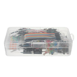 Power Supply Module 830 Hole Breadboard Resistor Capacitor LED Kit For Arduino Beginner