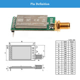 MakerFocus 868 MHZ LoRa Spread-Spectrum Communication UART SX1276 Chip RF Receiver Transmitter
