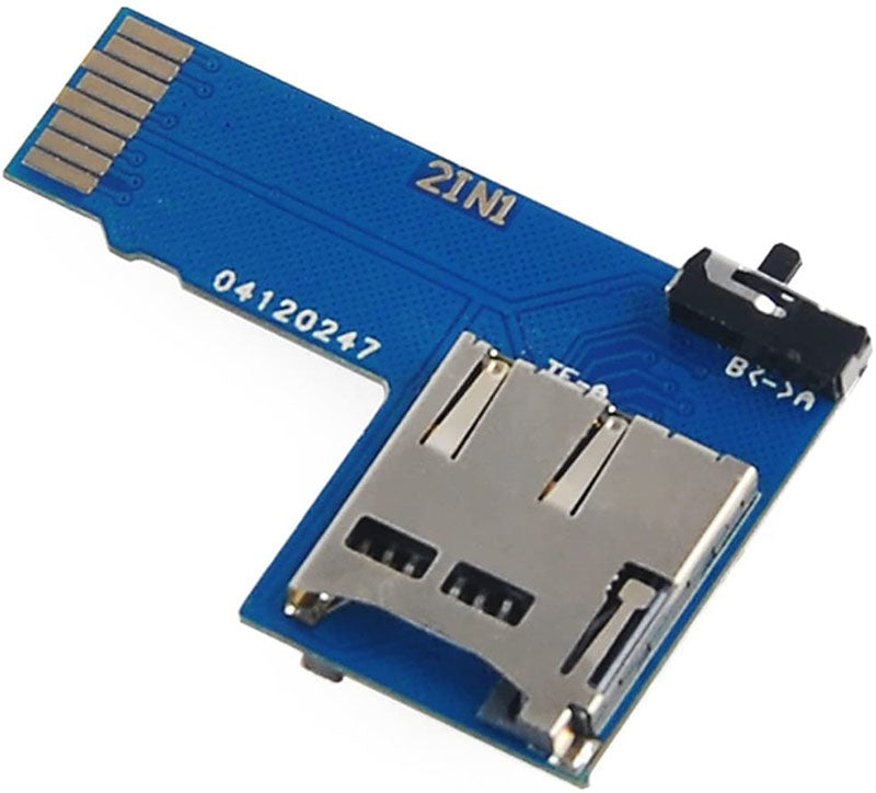 Raspberry Pi Dual TF Card Adapter Micro SD Card Adapter 2 in 1 Dual Sy ...