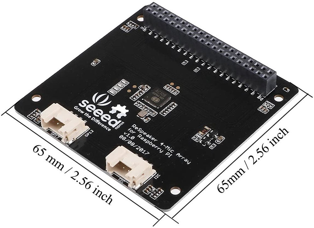 Microphone Module Raspberry Pi Microphone Speech Voice Recognition Module for Raspberry Pi Array 4-Mi ...