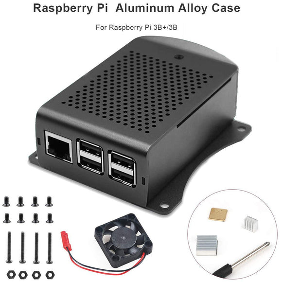 Raspberry Pi 3B+ Aluminum Alloy Case