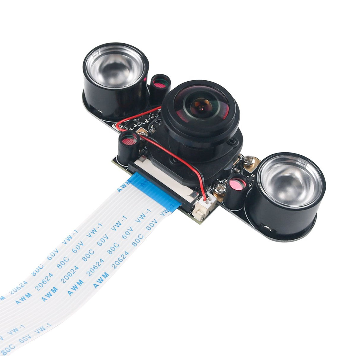 Ir Camera For Raspberry Pi MakerFocus Fisheye Camera 5mp IR-CUT Night-vision Camera for Raspberry