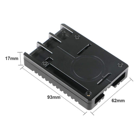 MakerFocus Raspberry Pi 4B Aluminum Alloy Mental Case  with Thermal Conductive Adhesive