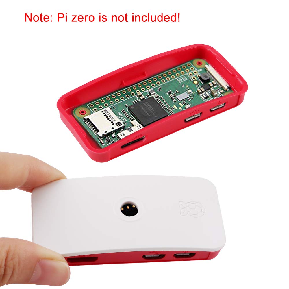 Raspberry Pi Zero W Official Case New with 2pcs 15cm Camera FFC Flex C ...