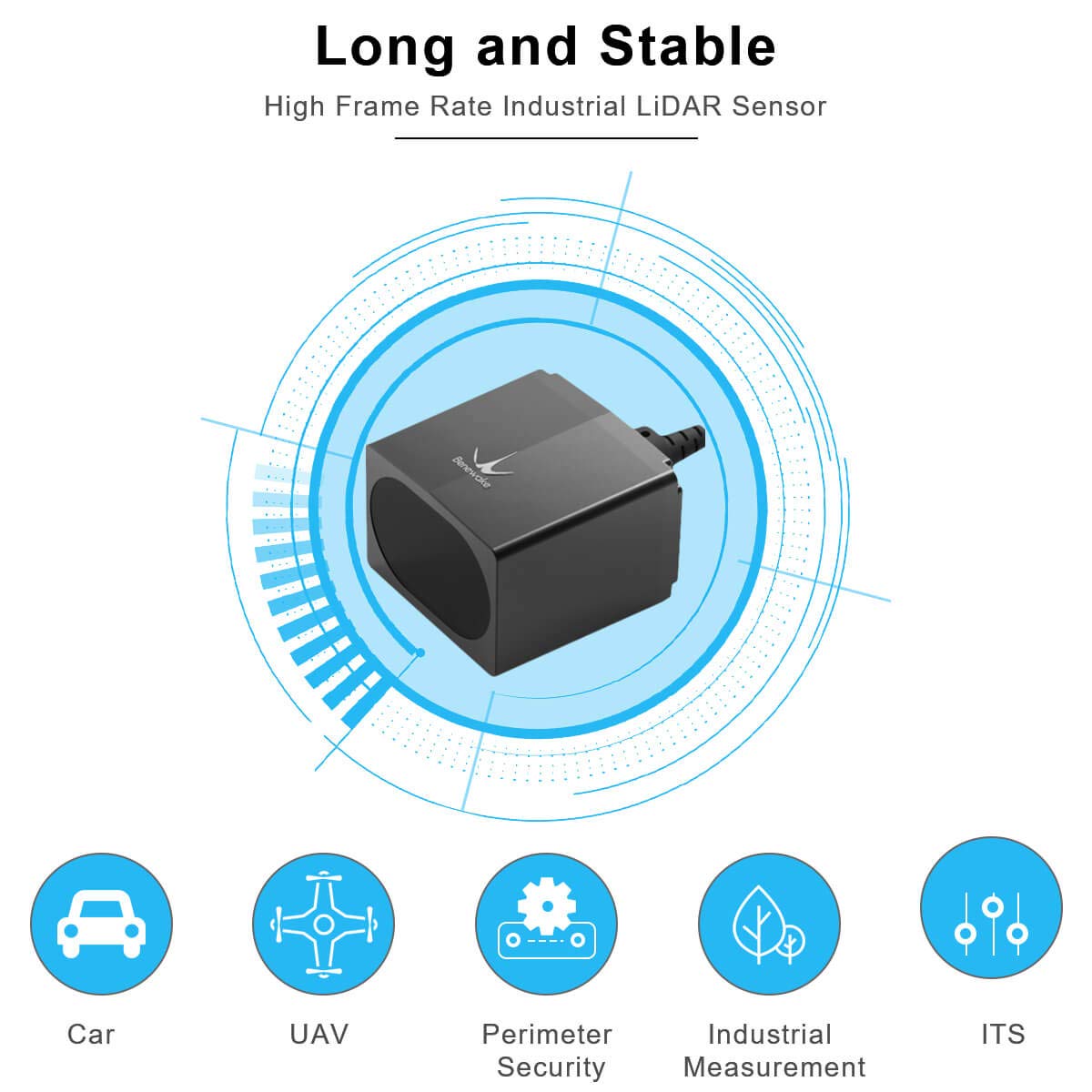 TF03 Lidar Distance Sensor with 180m Measurement 1cm Resolution for Au ...