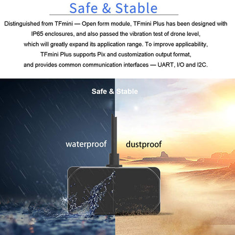 MakerFocus TFmini Plus Lidar Module(Short-Range Distance Sensor) Single-Point Ranging Module