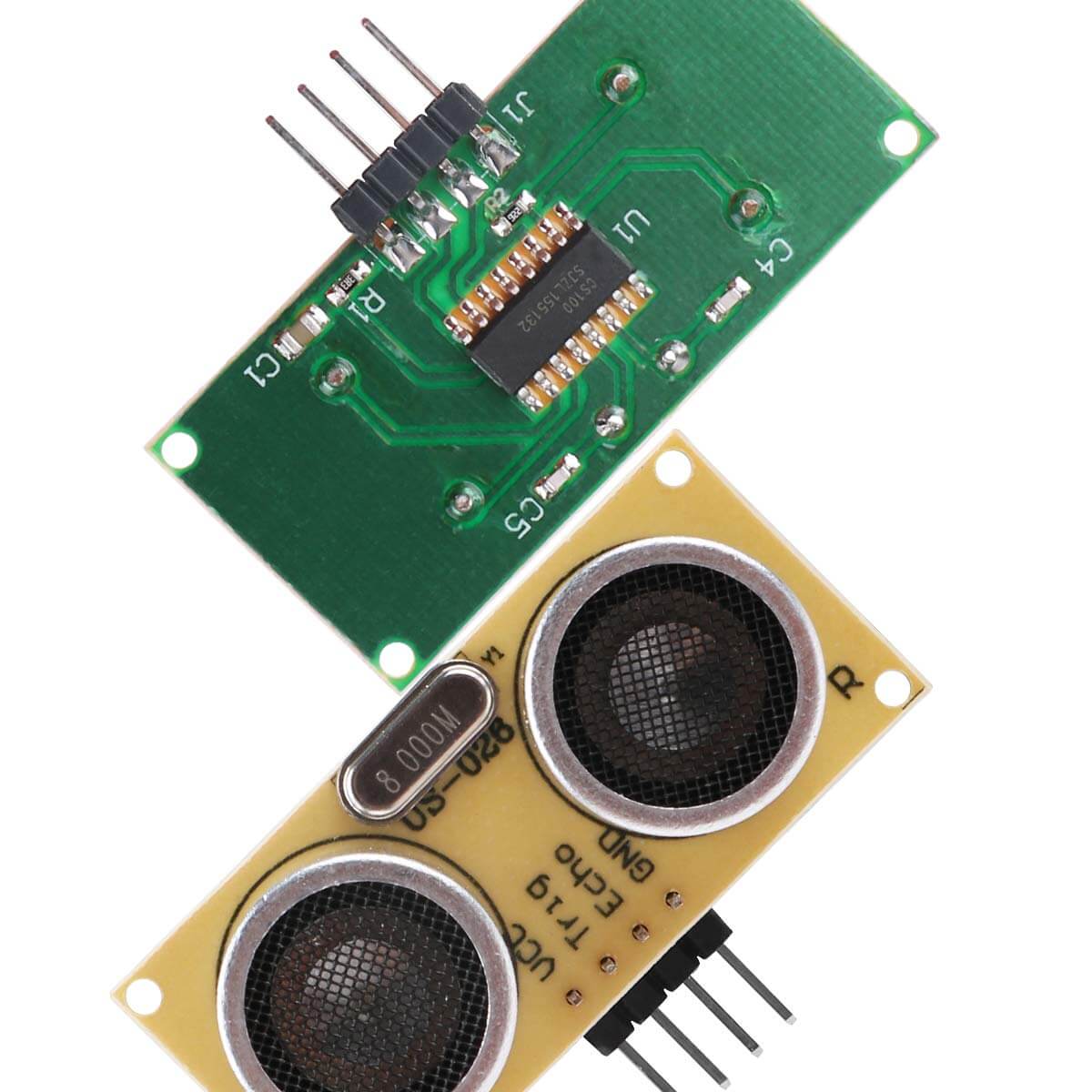 Ultrasonic Distance Module MakerFocus 5pcs US-026 Ultrasonic Module Distance Sensor Kits Ranging ...