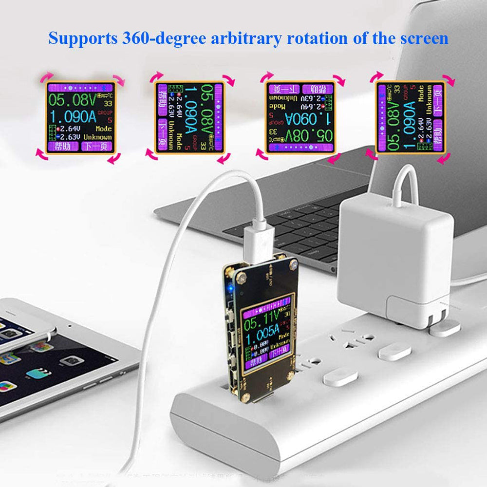 Current Tester USB Power Meter Digital Voltage Tester Display – MakerFocus