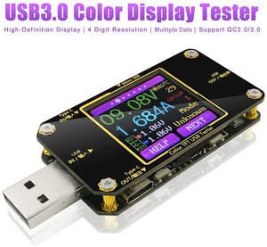 Current Tester USB Power Meter Digital Voltage Tester Display
