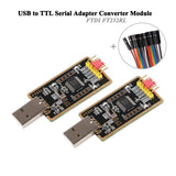 MakerFocus 2pcs USB to TTL Serial Adapter Converter Compatible with Windows 7,8,10,Wince,Linux,Mac