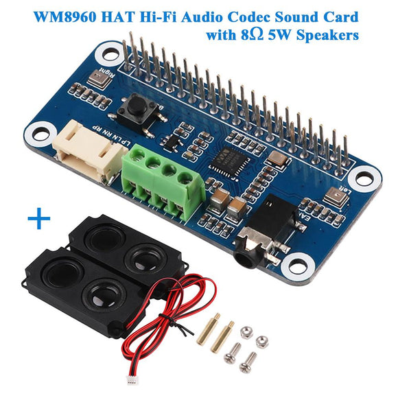 WM8960 Audio HAT Audio Sound Expansion Board