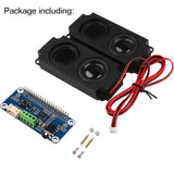 MakerFocus WM8960 I2S Expansion Board Amplifier Module with 2pcs Arduino Speaker for Raspberry Pi