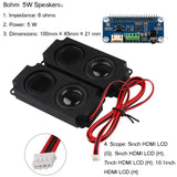 MakerFocus WM8960 I2S Expansion Board Amplifier Module with 2pcs Arduino Speaker for Raspberry Pi