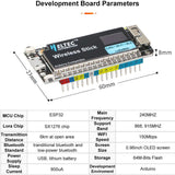 ESP32-Entwicklungsboard mit 0,49 Zoll OLED-Display unterstützt LoRa WiFi Bluetooth BLE Arduino