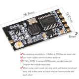 MakerFocus 433Mhz SI4463 Wireless Transceiver Module Serial Port 1200M with Antenna