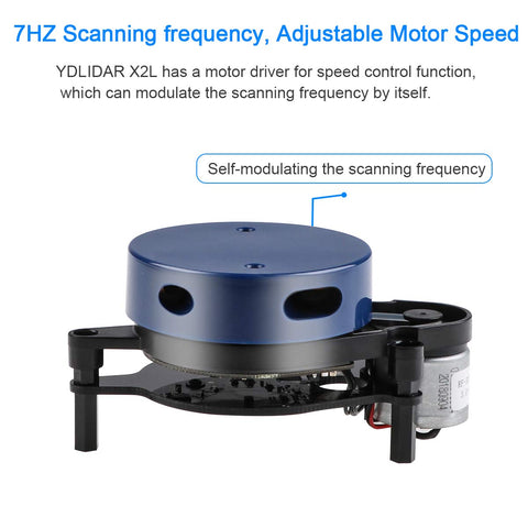 MakerFocus YDLIDAR X2L 360 Degree Scanning Lidar Long Ranging Distance For Indoor/Outdoor