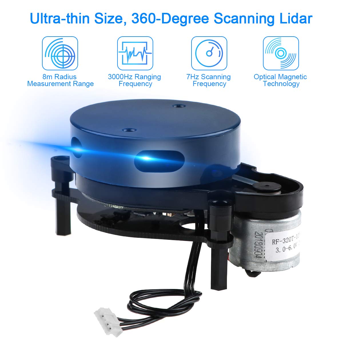 YDLIDAR X2L long ranging distance Lidar