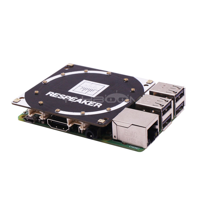 Raspberry Pi 3 For Respeaker 4-Mic Array For Raspberry Pi 4 Microphone ...